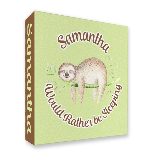 Sloth 3 Ring Binders - Full Wrap - 2" - FRONT