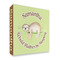 Sloth 3 Ring Binders - Full Wrap - 2" - FRONT