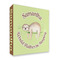 Sloth 3 Ring Binder - Full Wrap - 2" (Personalized)
