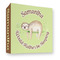 Sloth 3 Ring Binders - Full Wrap - 3" - FRONT