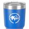 Sloth 30 oz Stainless Steel Ringneck Tumbler - Blue - Close Up