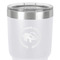 Sloth 30 oz Stainless Steel Ringneck Tumbler - White - Close Up