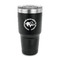 Sloth 30 oz Stainless Steel Ringneck Tumblers - Black - FRONT