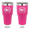 Sloth 30 oz Stainless Steel Ringneck Tumblers - Pink - Double Sided - APPROVAL