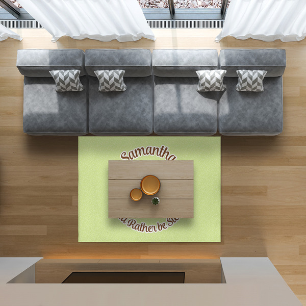 Sloth 5'x7' Indoor Area Rugs - IN CONTEXT