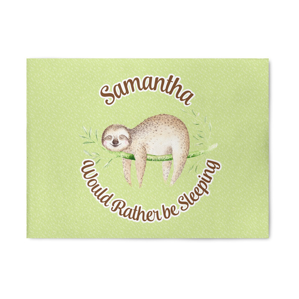 Custom Sloth Area Rug (Personalized)