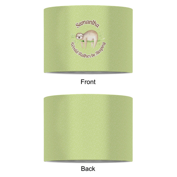 Sloth 8" Drum Lampshade - APPROVAL (Fabric)