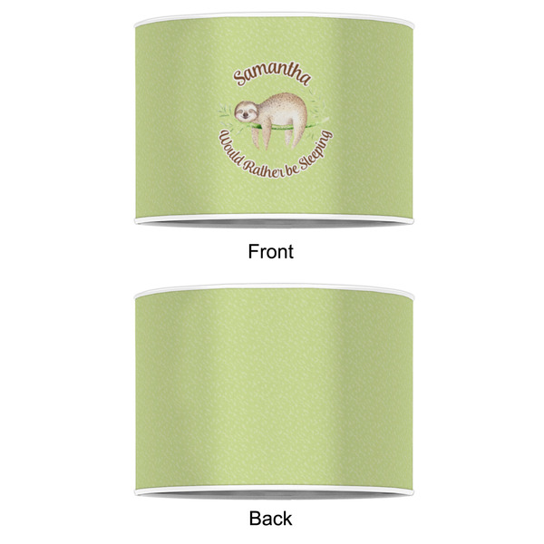 Sloth 8" Drum Lampshade - APPROVAL (Poly Film)