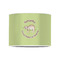 Sloth 8" Drum Lampshade - FRONT (Poly Film)
