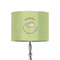 Sloth 8" Drum Lampshade - ON STAND (Fabric)