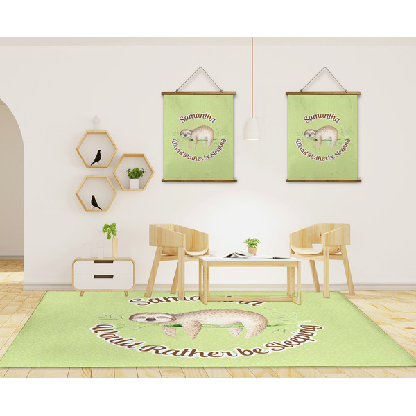 Sloth 8'x10' Indoor Area Rugs - IN CONTEXT