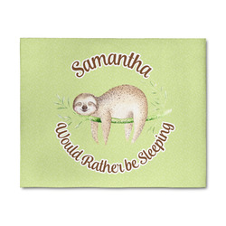 Sloth 8' x 10' Indoor Area Rug (Personalized)