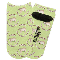 Sloth Adult Ankle Socks (Personalized)