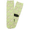 Sloth Adult Crew Socks - Single Pair - Front and Back