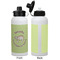 Sloth Aluminum Water Bottle - White APPROVAL