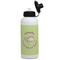 Sloth Aluminum Water Bottle - White Front