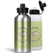 Sloth Aluminum Water Bottles - MAIN (white &silver)