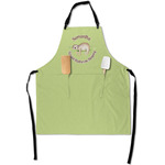 Sloth Apron With Pockets w/ Name or Text