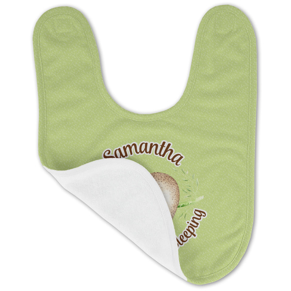 Sloth Baby Bib - AFT folded