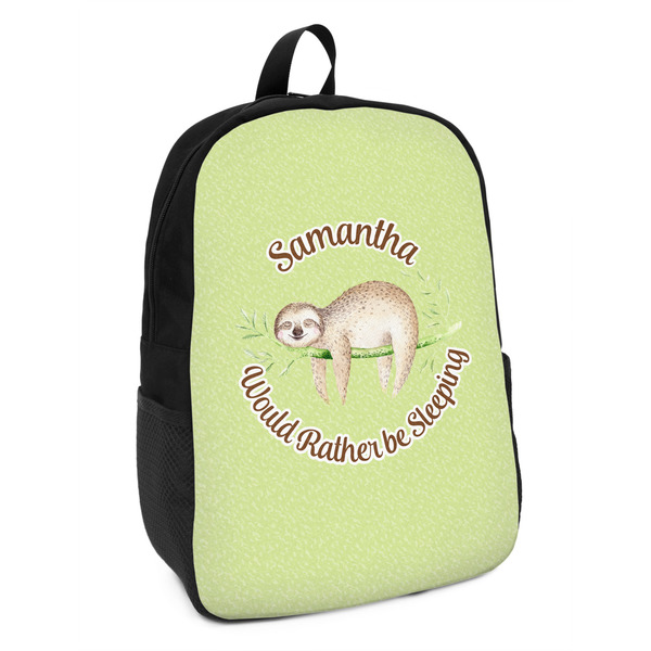 Custom Sloth Kids Backpack (Personalized)