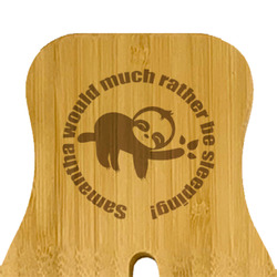 Sloth Bamboo Salad Mixing Hand (Personalized)