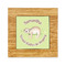 Sloth Bamboo Trivet with Ceramic Tile Insert (Personalized)