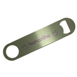 Sloth Bar Bottle Opener - Silver w/ Name or Text