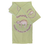 Sloth Bath Towel Set - 3 Pcs (Personalized)