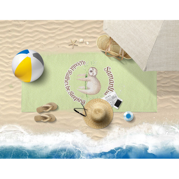 Sloth Beach Towel Lifestyle
