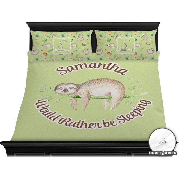 Sloth Bedding Set (King) - Duvet