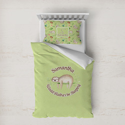 Sloth Duvet Cover Set - Twin XL (Personalized)