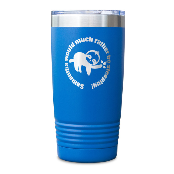 Sloth Blue Polar Camel Tumbler - 20oz - Single Sided - Approval