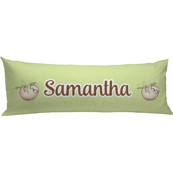 Custom Sloth Body Pillow Case (Personalized)