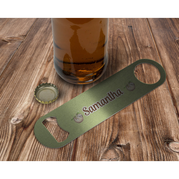 Sloth Bottle Opener - In Use