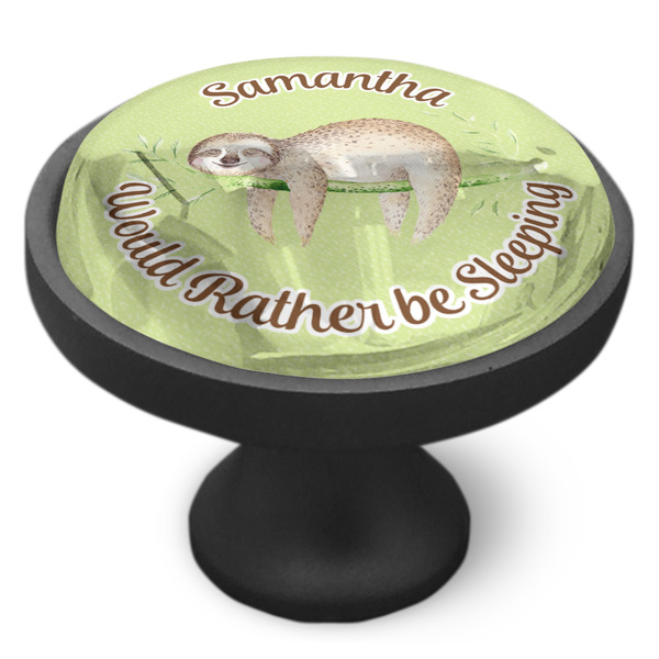 Sloth Cabinet Knob - Black - Side