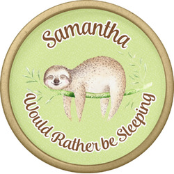 Sloth Cabinet Knob - Gold (Personalized)