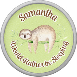 Sloth Cabinet Knob (Silver) (Personalized)