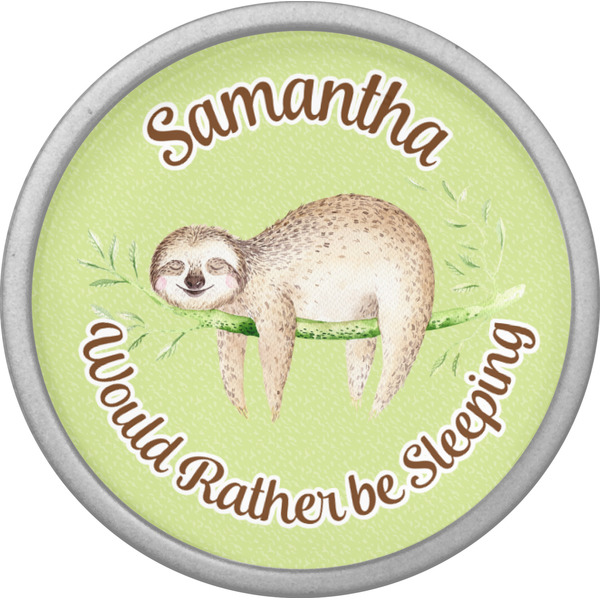 Sloth Cabinet Knob - Nickel - Front