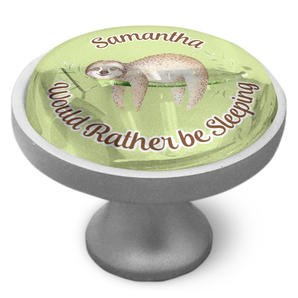 Sloth Cabinet Knob - Nickel - Side
