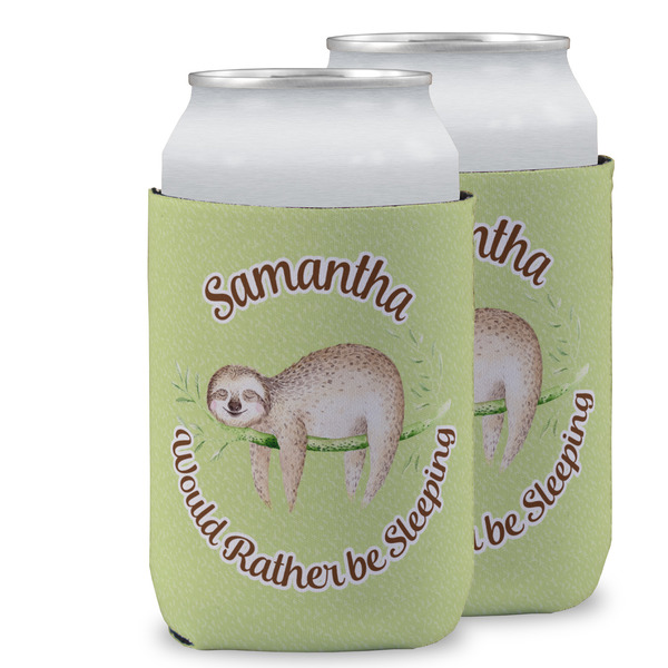 Custom Sloth Can Cooler (12 oz) w/ Name or Text