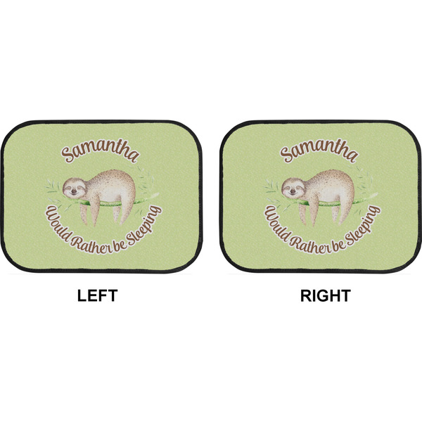 Sloth Car Floor Mats (Back Seat) (Approval)