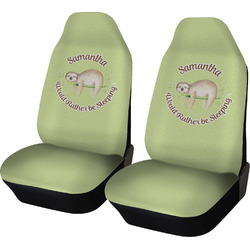 Sloth Car Seat Covers (Set of Two) (Personalized)