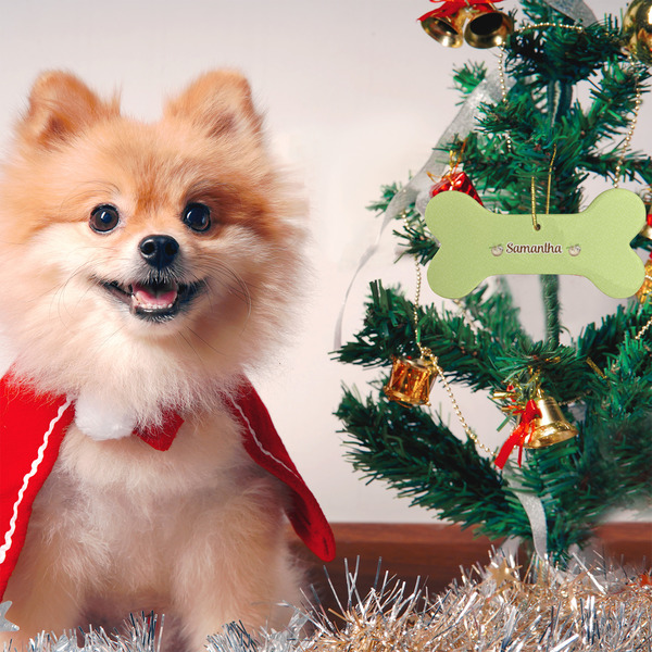 Sloth Ceramic Flat Ornament - Bone (LIFESTYLE)