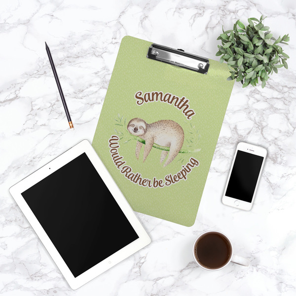 Sloth Clipboard - Lifestyle Photo