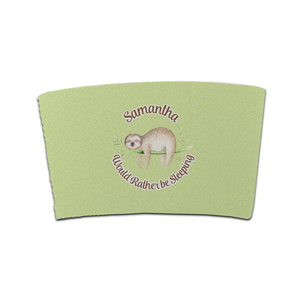 Custom Sloth Coffee Cup Sleeve (Personalized)