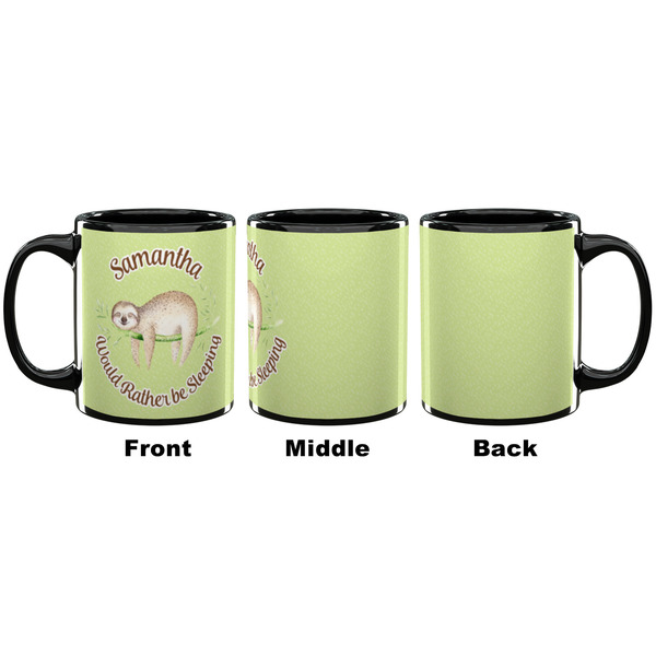 Sloth Coffee Mug - 11 oz - Black APPROVAL