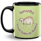 Sloth Coffee Mug - 11 oz - Full- Black