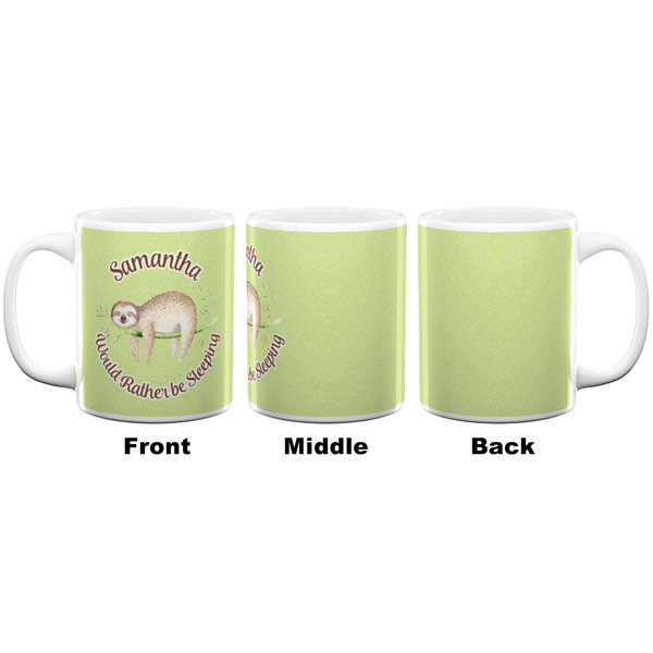 Sloth Coffee Mug - 11 oz - White APPROVAL