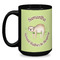 Sloth Coffee Mug - 15 oz - Black
