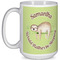 Sloth Coffee Mug - 15 oz - White Full